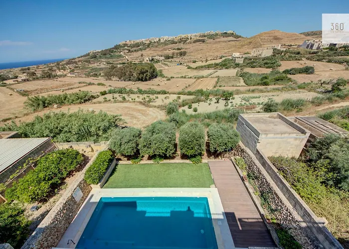 3-Bedroom Apartment In Gozo With Shared Pool, Bbq And Terrace 加斯利照片