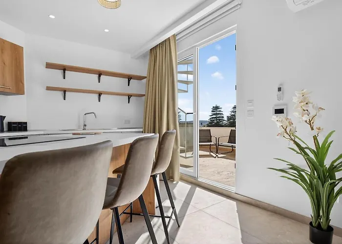 Ferienwohnung Stylish Penthouse With Private Pool Andjacuzzi Naxxar Foto
